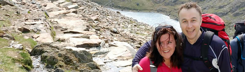 Corporate 3 Peaks Charity Challenge on ascent of Snowdon